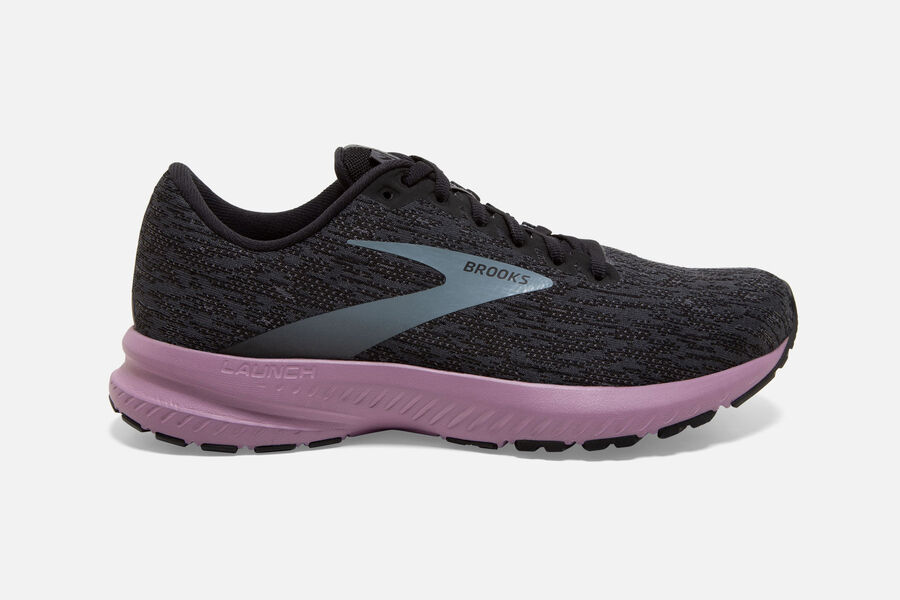 Tenis Corrida Brooks Launch 7 Feminino Brasil - Pretas 5241368-FH